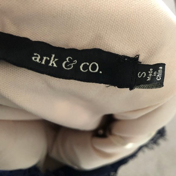 Ark & Co. Formal Navy Blue Lace Dress - Picture 7 of 7